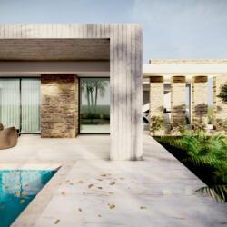 Mamas And Associates Contemporary Residental Building Pool